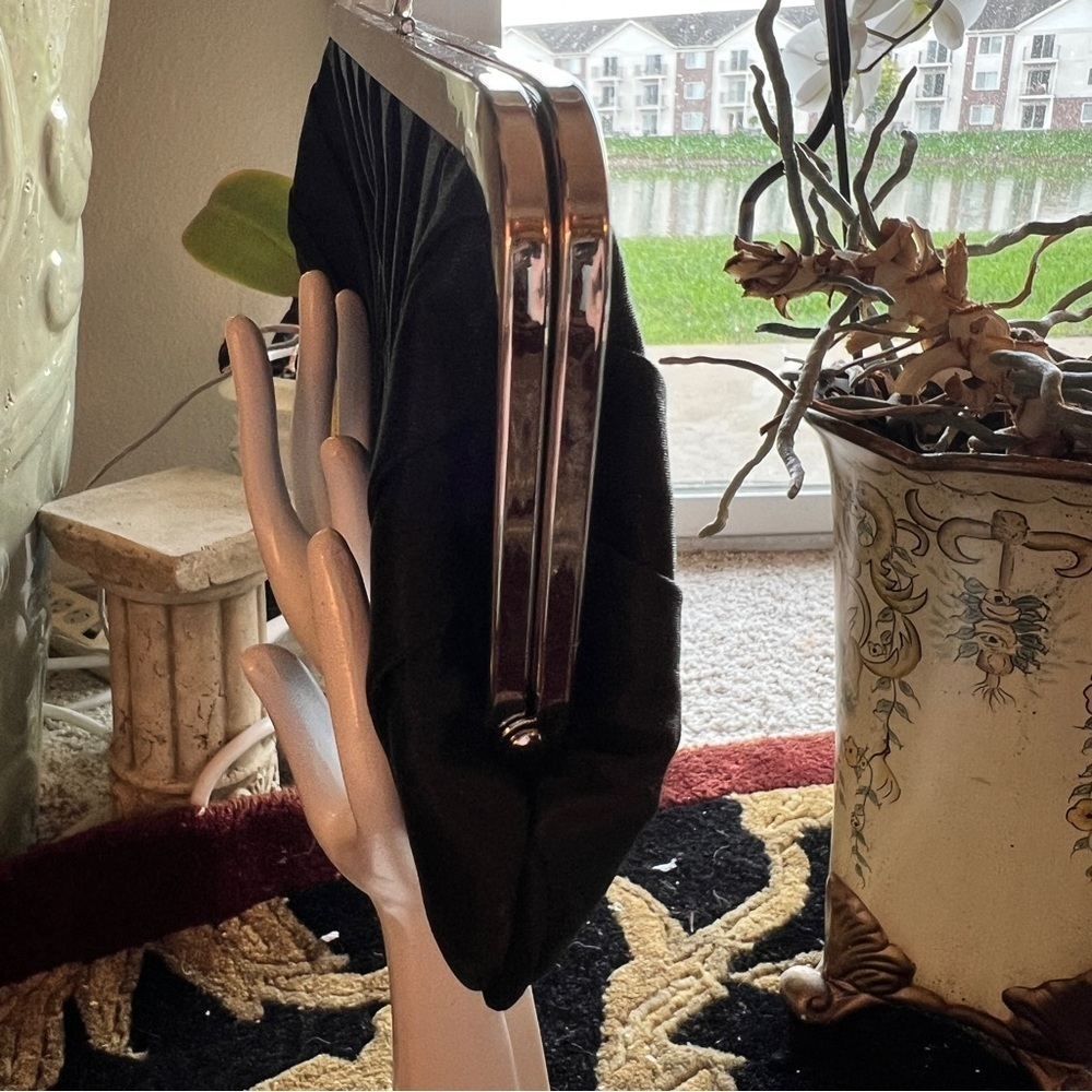 Bijoux Terner Little Black Clutch Shoulder Bag - Picture 7 of 14